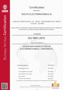 Certificado ISO 2023 ingles